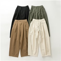 Японские женские брюки из чистого хлопка