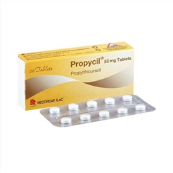 PROPYCIL 50 mg 50 tablet (Пропусил)