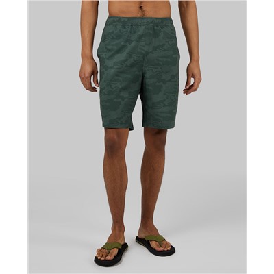 MEN'S HYBRID GYM TO SWIM PRINTED 9-INCH SHORT