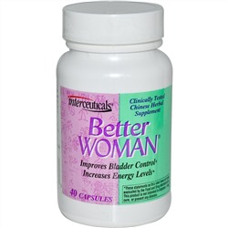 Interceuticals Inc., Better Woman, 40 капсул
