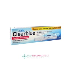 Clearblue Plus Test de Grossesse Tige Contrôle x1
