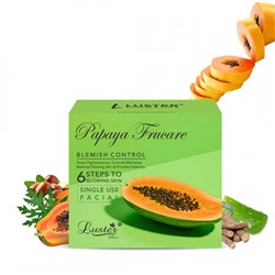 LUSTER Papaya Frucare Herbal Face Wash Гель для умывания с зкстрактом папайи и витамином C 110мл