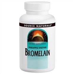 Source Naturals, Бромелаин, 2 000 GDU/г, 500 мг, 60 капсул