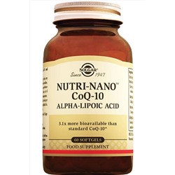 Solgar Nutri-nano Coq-10 Alpha Lipoic Acid 60 Kapsül (alfa Lipoik Asid) hizligeldicom1003