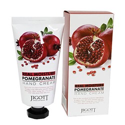 [JIGOTT] Крем для рук ГРАНАТ Real Moisture POMEGRANATE Hand Cream, 100 мл