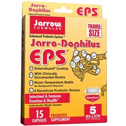 Jarrow Formulas, Jarro-Dophilus EPS, 15 вегетарианских капсул