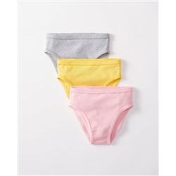 Hipster Unders 3 Pack In Organic Cotton
