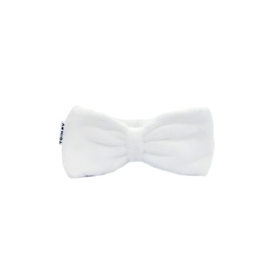 White Big Ribon Hair Band