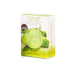 Мягкое органическое мыло с нони и оливковым маслом Crystal Soap от Maithong 70 гр / Maithong Noni Olive Crystal Soap  70 g