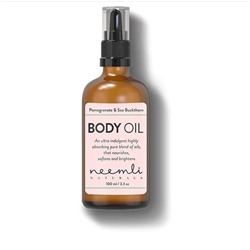 NEEMLI NATURALS Pomegranate and Sea Buckthorn Body Oil Питательное масло для тела с маслами облепихи и граната 100мл