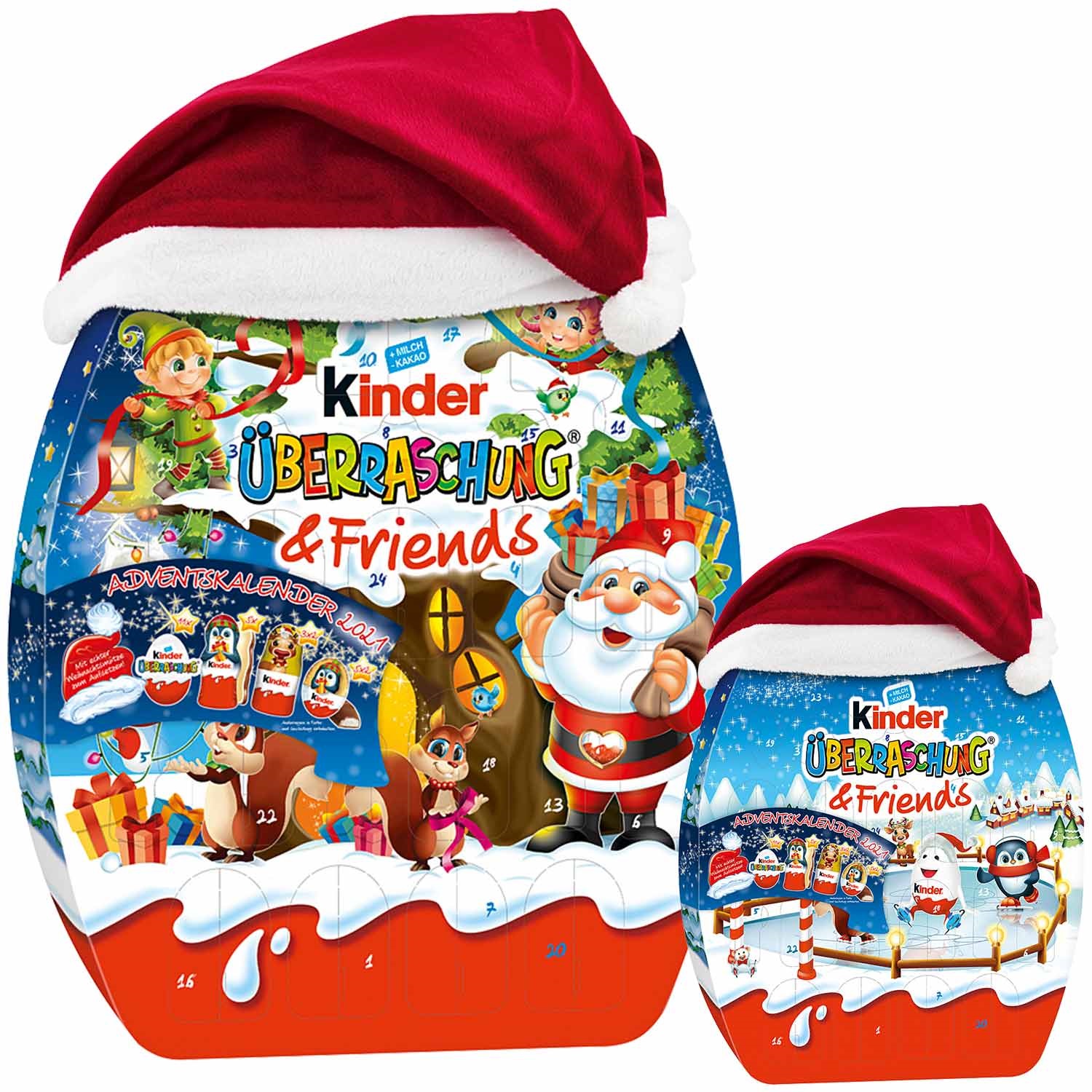 Набор kinder mix choco friends адвент календарь