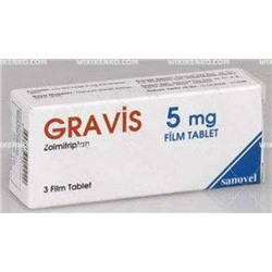 GRAVIS 5 mg 6 film tablet (аналог Мигрепам золмитриптан)