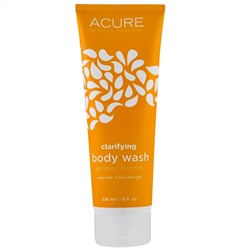 Acure Organics, Очищающее средство для тела, чистая мята + сирень, стволовые клетки, 8 ж. унц. (235 мл)