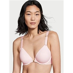 Lightly Lined Front-Close Full Coverage Bra in Smooth