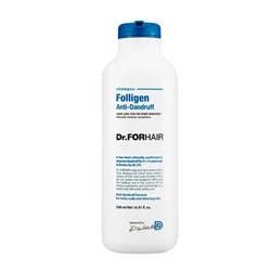 DR.FORHAIR FOLLIGEN ANTI-DANDRUFF SHAMPOO (500ml), Успокаивающий шампунь против перхоти (500мл)