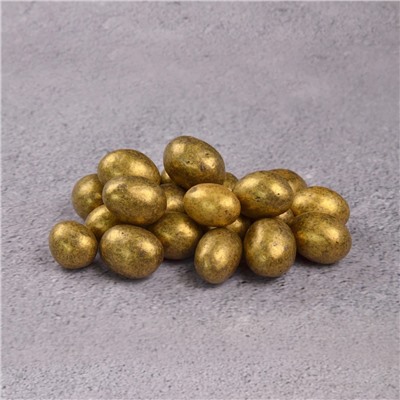 Драже " Праздничное арахис золото "  в Белой шоколадной глазури 0,5 кг.