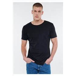 Mavi Siyah Basic Tişört Slim Fit / Dar Kesim 063747-900