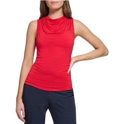 Tommy Hilfiger Sleeveless Cowl Neck Blouse