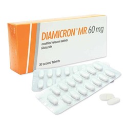 DIAMICRON MR 60 MG 60 TABLET gliklazid
