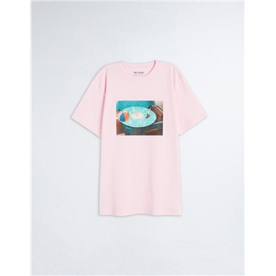 T-shirt, Men, Pink