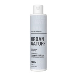 [URBAN NATURE] Шампунь для сухой кожи головы УВЛАЖНЯЮЩИЙ Aqua Shine Shampoo, 250 мл