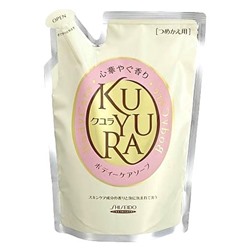 Жидкое мыло для тела SHISEIDO KUYURA увлажнение аромат цветов мягкая упаковка 400мл