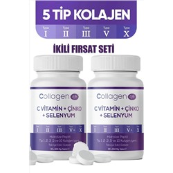 Collagen Life 5 Tip Kolajen Tip 1, Tip 2, Tip 3, Tip 5, Tip 10 2 Li AA756630123