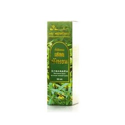 Расслабляющее тайское лечебное массажное масло Siam Virgin с охлаждающим действием и травами 50 мл / Siam Virgin Snake grass massage oil 50 ml