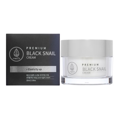 MEDB Premium Black Snail Cream Антивозрастной крем для лица с муцином чёрной улитки 50мл