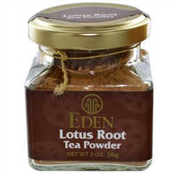 Eden Foods, Чай с корнем лотоса в виде порошка, 2 унции (56 g)