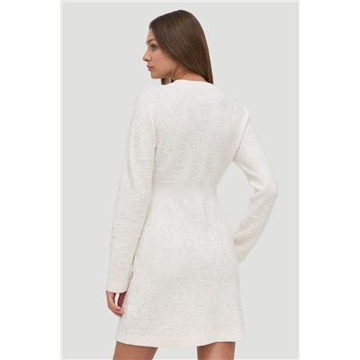 Vestido de lana Blanco