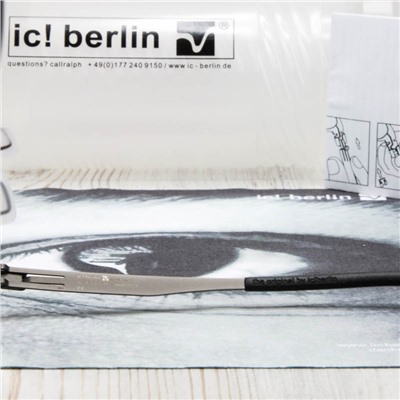 IB00011 - Оправа ic!Berlin Dahli gun metal + футляр