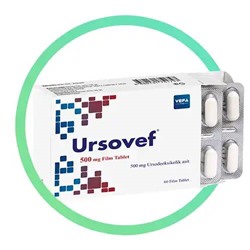 URSOVEF 500 mg 60 film tablet