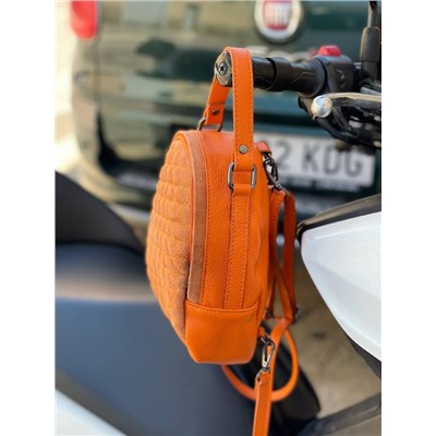 AB.Z · Pelle · mochila 421 (650) NARANJA