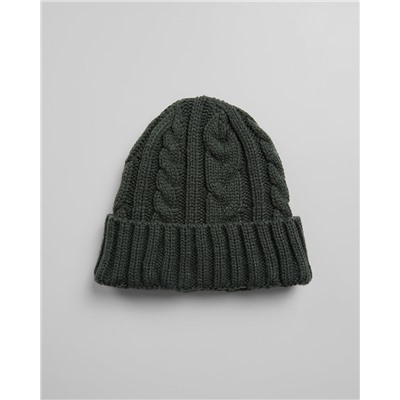 UNISEX CABLE KNIT BEANIE
