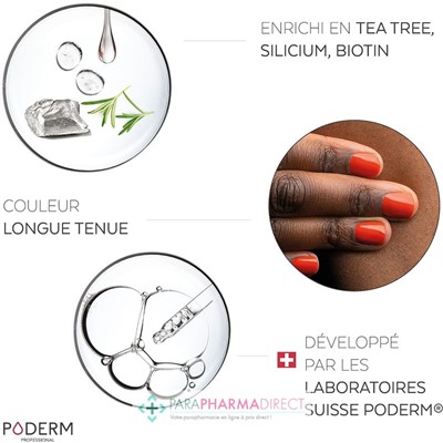 Poderm Vernis Tea Tree Color Care Mangue n°227 8ml