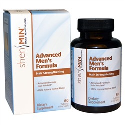 Natrol, Natrol, Shen Min, улучшенная формула для мужчин, укрепление волос, 60 таблеток