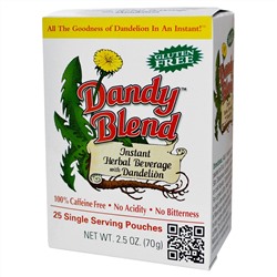 Dandy Blend, Растворимый травяной напиток с одуванчиком, 25 порционных пакетиков