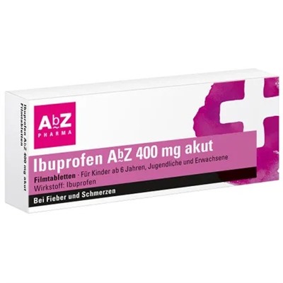 Ibuprofen AbZ 400 mg akut