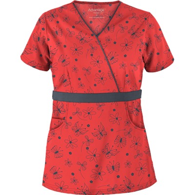 Advantage STRETCH by Butter-Soft™ Moonsong Sunrise Scrub Top