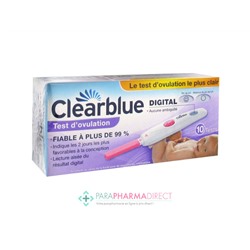 Clearblue Digital Tests d'Ovulation "2 Jours" x10