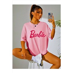 YUVEST BlackRock Barbie Baskılı T-shirt BR-BARBİE