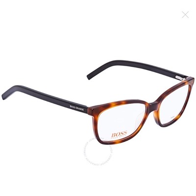 HUGO BOSS Orange Clear Demo Lens Eyeglasses