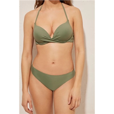 Braga bikini brasileña verde