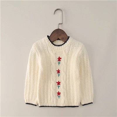 Zar*a ❤️ коллекция 2023 📌милый свитер, красивый цветочный жаккард 🌸 цена на оф сайте от 3000👀 начало продаж 4.12. ✅Материал: 65% акрил;15%полиэстер; 14%нейлон;5% шерсть и 1% спандекс