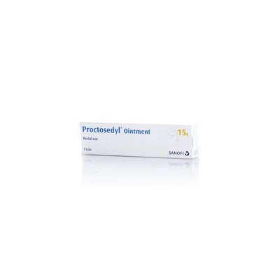 Мазь от геморроя Proctosedyl 15 гр / Sanofi Proctosedyl oinment 15 g