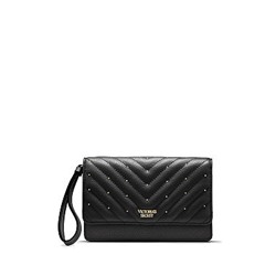 Studded V-Quilt Tech Clutch, Rating: 4.823500156402588 of 5 stars, Original Price, Current Price