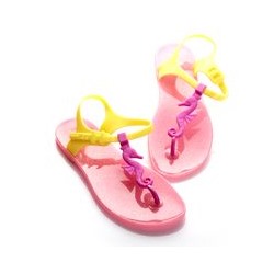 Сандалии Zhoelala Seahorse (розовый с шиммером+фуксия+желтый)/ Zhoelala Seahorse (pink shimmer+magenta+yellow)