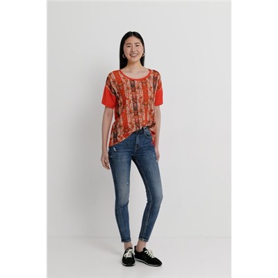 Camiseta cenefas boho