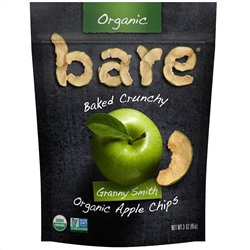 Bare Fruit, Baked Crunchy, Organic Apple Chips, Granny Smith , 3 oz (85 g)